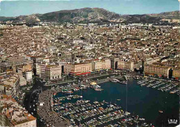 13 - Marseille - Le Vieux Port - Le Quai Des Belges - Vue Aérienne - Flamme Postale - CPM - Voir Scans Recto-Verso - Vieux Port, Saint Victor, Le Panier