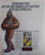 Publicité De Presse ; La Bandoulière Chewbacca StarWars - Advertising