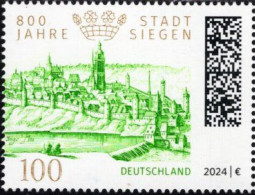 Germany - 2024 - Siegen City - 800th Anniversary - Mint Stamp - Unused Stamps