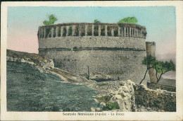 SCURSOLA MARSICANA ( L'AQUILA ) LA ROCCA - EDIZIONE LACCHINI - SPEDITA 1936 (20765) - L'Aquila