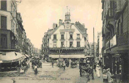 76 - Dieppe - La Place Du Puits Salé - Animée - CPA - Voir Scans Recto-Verso - Dieppe