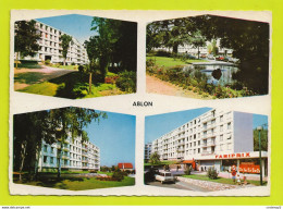 94 ABLON En 4 Vues Magasin Famiprix Tabac Pharmacie Citroên Ami 6 Break DS 2CV Renault 4L Grands Immeubles HLM VOIR DOS - Ablon Sur Seine