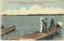 Afrique Occidentale Cote D'Ivoire De Grand Bassam à Assinie Embarcadère D'Assuendi Sur La Lagune 856 - Costa De Marfil