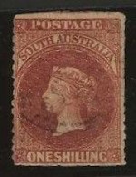 South  Australia     .   SG    .  60         .   O      .     Cancelled - Used Stamps