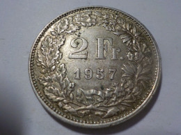 SUISSE  2Franc 1957 - 2 Francs