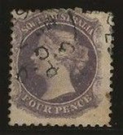 South  Australia     .   SG    .  71        .   O      .     Cancelled - Used Stamps