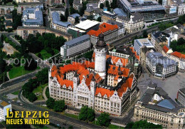 72618683 Leipzig Neues Rathaus Messestadt Fliegeraufnahme Leipzig - Leipzig