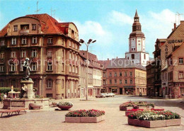 72618679 Doebeln Roter Platz Mit Nikolaikirche Brunnen Doebeln - Doebeln