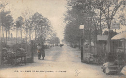 33-SOUGES-CAMP MILITAIRE-N°2161-H/0153 - Autres & Non Classés