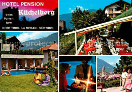 72618599 Dorf Tirol Hotel Pension Kuechelberg Beim Pulverturm Restaurant Tappein - Otros & Sin Clasificación