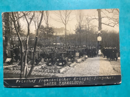 Militaria  Allemagne / Carte Photo Vu Du Cimetière De Hammelburg Où Sont Inhumés Les Soldats Francais - Regimenten