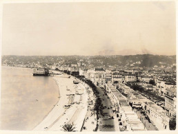 Nice * Panorama * Photo Ancienne 16.5x12cm - Other & Unclassified