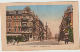 CPA - POLOGNE - GLIWICE - GLEIWITZ - Wilhelmstrasse -   1931 - Polonia