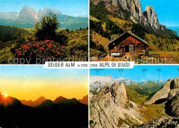 72618466 Seiser Alm Dolomiten Alpe Di Siusi Panorama Dolomiten  - Sonstige & Ohne Zuordnung