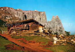 72618464 Seiser Alm Dolomiten Alpi Di Siusi Verso Lo Sciliar Dolomiten  - Otros & Sin Clasificación