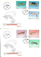 MOZAMBIQUE1981  Marine Life FDC - Crustaceans