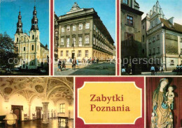 72618314 Poznan Posen Barokowy Kosciol Franciszkanow Palac Mielzynskich Muzeum  - Pologne