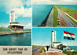 72618301 Den Oever Hollands Kroon Afsluitdijk Monument Sperrdamm Den Oever Holla - Other & Unclassified