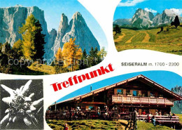 72618227 Seiser Alm Dolomiten Berghaus Schlerngebiet Herbststimmung Dolomiten  - Sonstige & Ohne Zuordnung