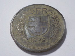 SUISSE  5Francs 1979 - 5 Franken