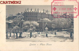 RARE GENEVE CROIX ROUGE RED-CROSS HOPITAL AUXILIAIRE 217 COMITE DE SAINT-JULIEN-EN-GENEVOIS FERNEY DAMES FRANCAISES - Postmark Collection