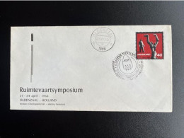 NETHERLANDS 1968 COVER SPACE SYMPOSIUM OLDENZAAL 23-04-1968 NEDERLAND - Cartas & Documentos