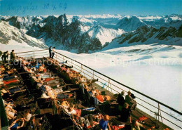 72618130 Garmisch-Partenkirchen Hotel Schneefernerhaus Terrasse Bayerische Zugsp - Garmisch-Partenkirchen