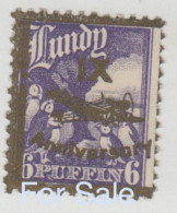 #09 Great Britain Lundy Island Puffin Stamps IX Anniversary #52 6p Retirment Sale Price Slashed! - Emissione Locali