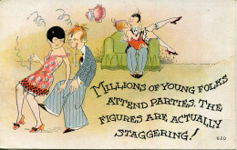 COMIC - MILLIONS OF YOUNG FOLKS ATTEND PARTIES - Bandes Dessinées