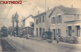 FERNEY-VOLTAIRE SACONNEY SUISSE POSTE FRONTIERE DOUANE TRAMWAY GARE TRAIN CAFE RESTAURANT DE LA LIMITE SUISSE - Ferney-Voltaire