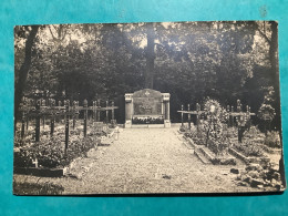 Militaria.carte Photo Monument élevé En Mémoire Des Soldats Français Morts Au Camp De Hammelburg - War 1914-18