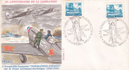 25è Anniversaire De La Libération, L'Escadrille Française "Normandie Niemen" - Otros & Sin Clasificación