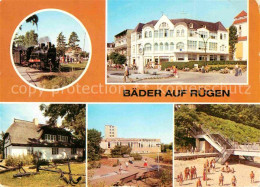 72617615 Ruegen Baabe Kleinbahn Binz Promenade Kaufhaus FDGB Urlauberrestaurant  - Autres & Non Classés