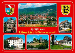 72617549 Oberkirch Baden Bachanlage Stadtblick Gerberei Rathaus Ruine Schauenbur - Oberkirch