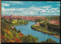 °°° 31078 - GERMANY - REGENSBURG - GESAMTANSICHT - 1966 With Stamps °°° - Regensburg