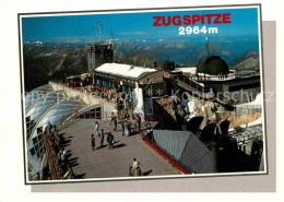 72617497 Zugspitze Aussichtsterrasse Mit Zugspitzblatt Garmisch-Partenkirchen - Garmisch-Partenkirchen
