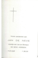 2405-02g Jan De Nevel 1967- 1981 - Images Religieuses