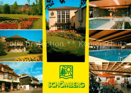 72617470 Schoemberg Schwarzwald Kurhaus Park Kuranlagen Hallenschwimmbad Schoemb - Sonstige & Ohne Zuordnung