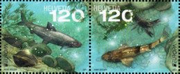 Switzerland - 2024 - Europa CEPT - Underwater Fauna And Flora - Mint Stamp Set With Varnish - Neufs