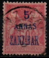 ZANZIBAR 1894-6 O - Usados