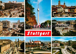 72617402 Stuttgart Teilansichten Fernsehturm Stuttgart - Stuttgart