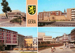 72617370 Gera Haus Der Kultur Stadtmauer Strassenbahndurchfahrt Johannisstrasse  - Gera