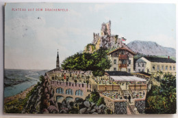 AK Drachenfelsen Plateau Auf Dem Drachenfelsen 1913 Gebraucht #PD051 - Other & Unclassified