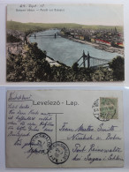 AK Budapest Ansicht Von Budapest 1905 Gebraucht #PB325 - Hungary