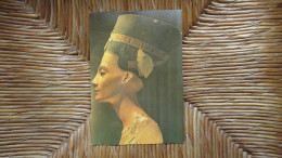 égypte , Pointed Limestone Bust Of Queen Nefertiti - Andere & Zonder Classificatie