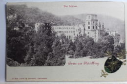 AK Heidelberg Das Schloss Ungebraucht #PC410 - Other & Unclassified
