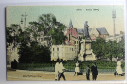 AK Lüttich - Statue Grétry 1910 Gebraucht #PD265 - Autres & Non Classés