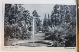 AK Bad Pyrmont Palmengarten 1942 Gebraucht #PD371 - Other & Unclassified