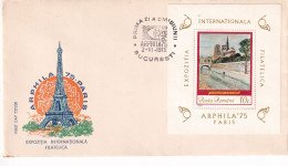 FDC . ARPHILA 75. Paris - Otros & Sin Clasificación