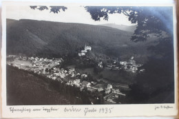 AK Schwarzburg (Thü. Wald) Blick Vom Trippstein 1935 Gebraucht #PD393 - Autres & Non Classés